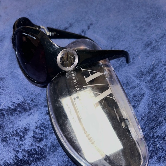 Armani Exchange Black Sunglasses - Picture 2 of 5
